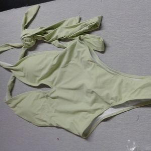 Small green bathing suit
